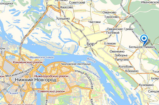 Индивидуалки Нижний Новгород Карта