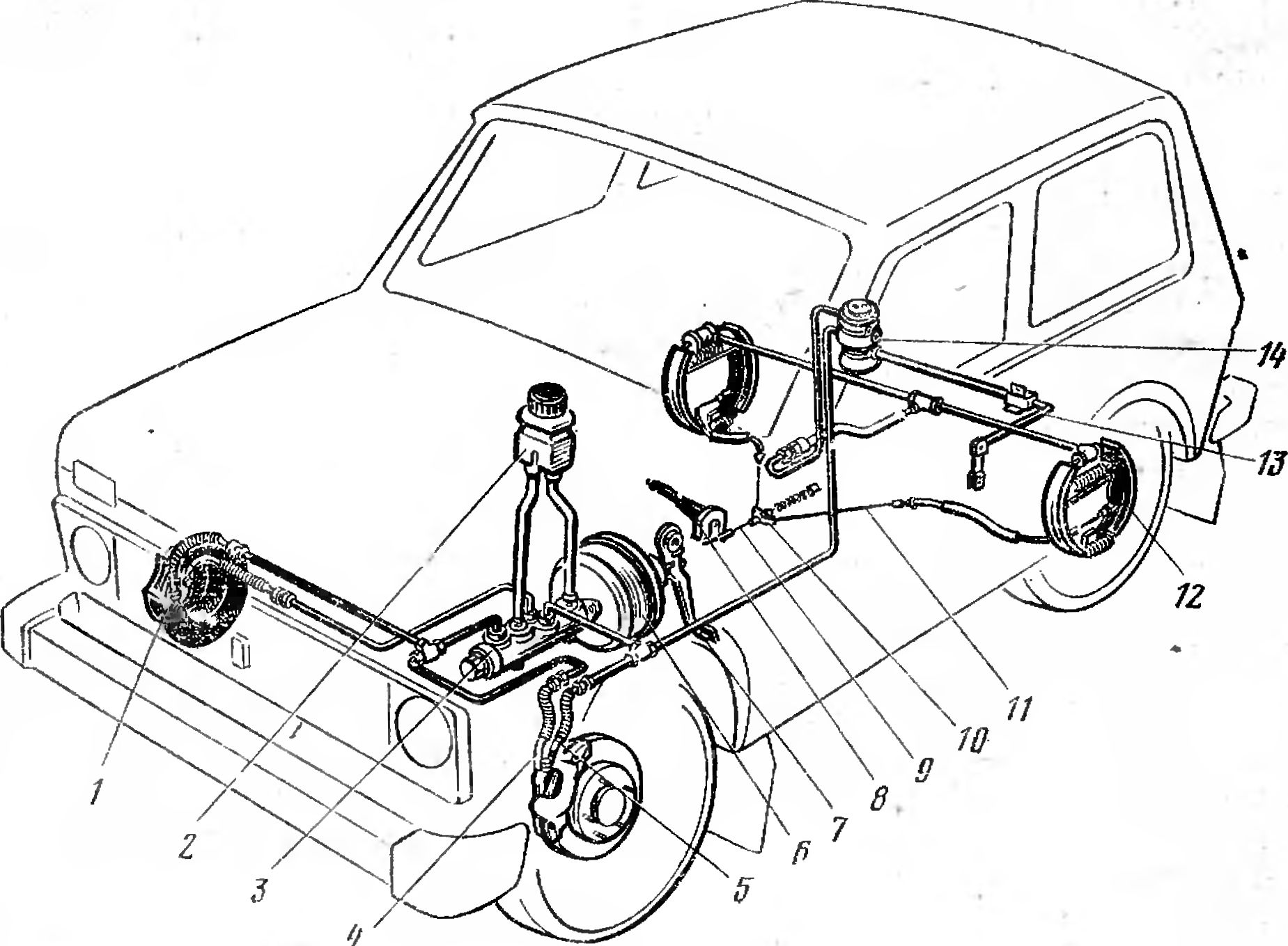 Схема тормозной системы нива шевроле. Тормозная система Нива 2121. Схема тормозной системы Нива 2121. Схема тормозов Нива 2121. Тормозная система Нива 21213.